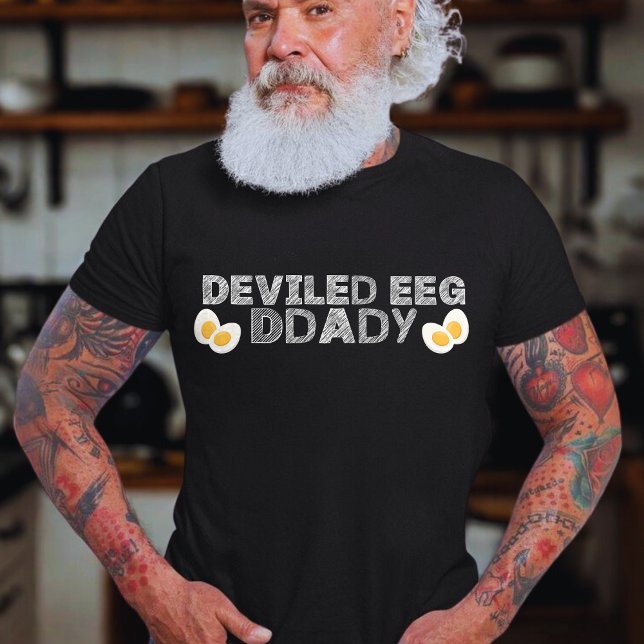 Deviled Egg pappa Funny Thanksgiving Fars dag T Shirt (Skapare uppladdad)