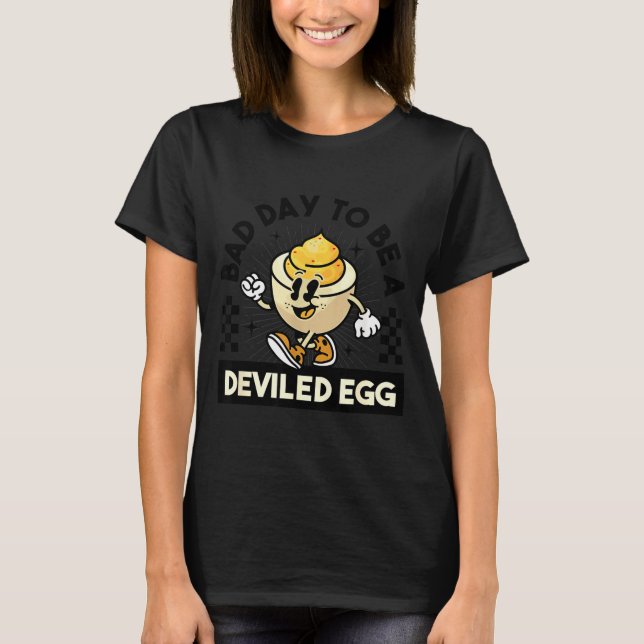 Deviled Egg Thanksgiving Eggs For Men Women Funny  T Shirt (Framsida)