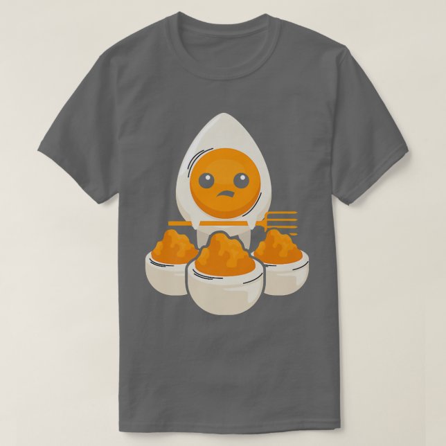 Devilg Egg Day Costume Funny Halloween Kärlek Eggs T Shirt (Design framsida)
