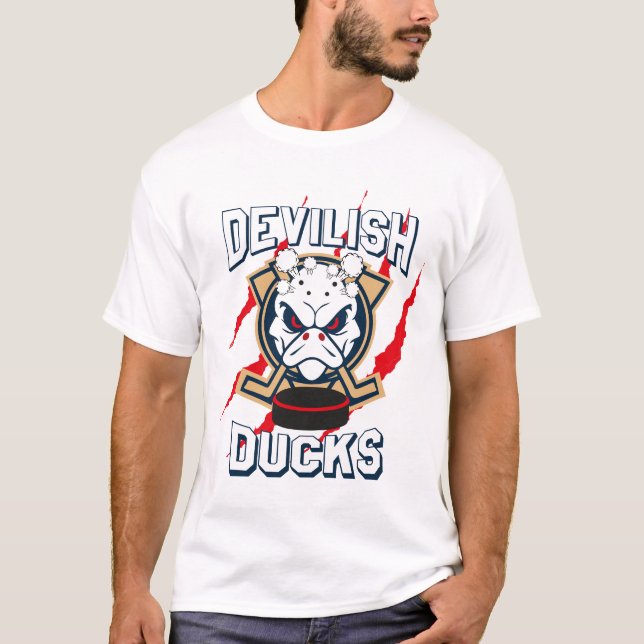 Devilish Ankor Mighty Ankor Baseball T Shirt (Framsida)