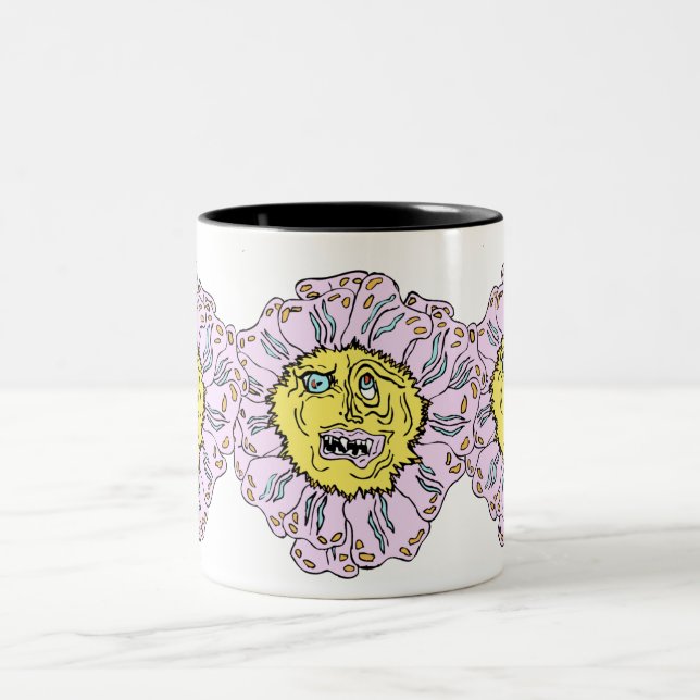 DEVILISH DAISYKOPP Två-Tonad MUGG (Center)