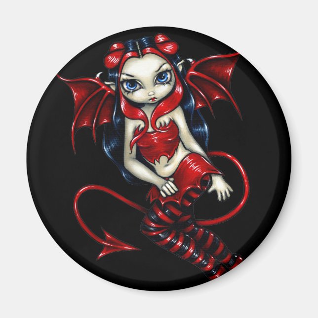 "Devilish Fairy" Magnet (Framsidan)