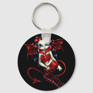 "Devilish felika" Keychain Nyckelring