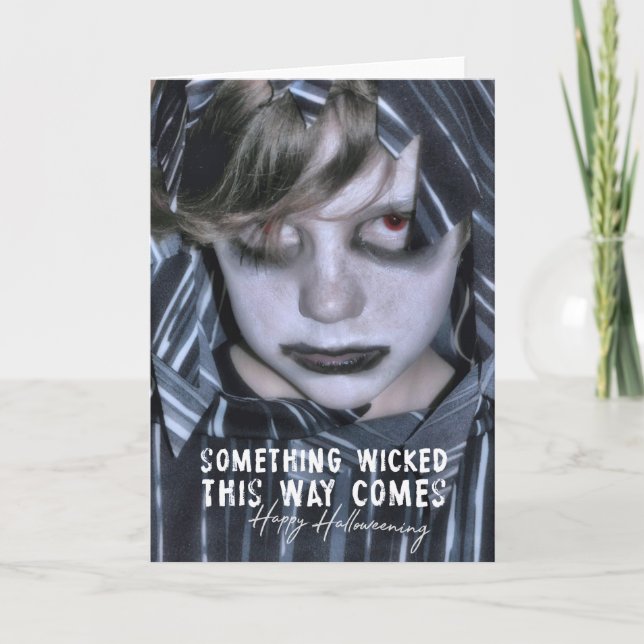 DEVILISH-hälsningskort Tack Kort (Framsida)