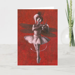 Devilish Pixie Hälsning Card Tack Kort