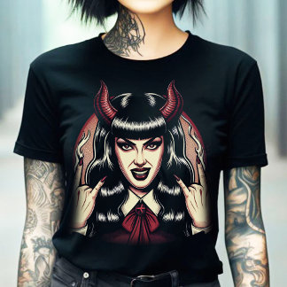 Devilish Woman T Shirt