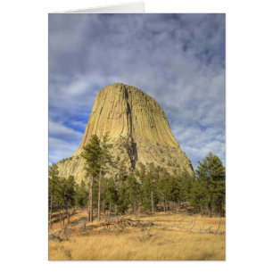 Devils Tower National Monument Hälsningskort