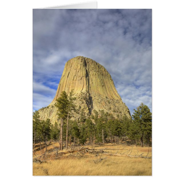 Devils Tower National Monument Hälsningskort (Framsidan)