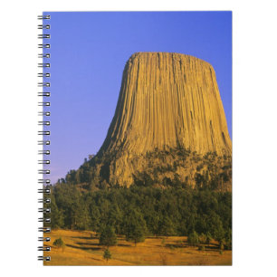 Devils Tower National Monument i Wyoming Anteckningsbok