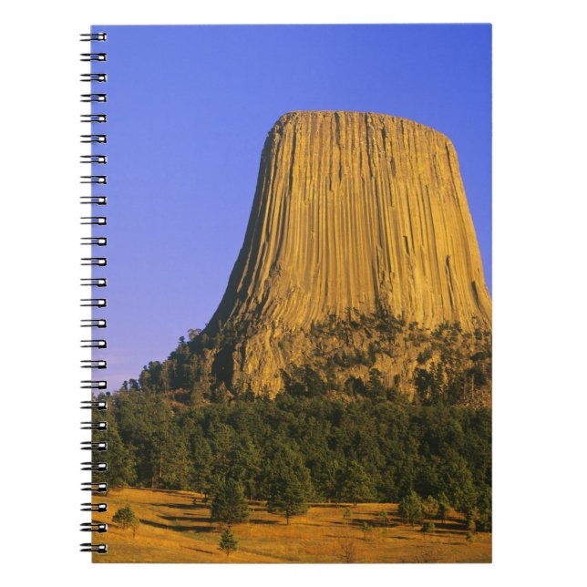 Devils Tower National Monument i Wyoming Anteckningsbok (Framsidan)