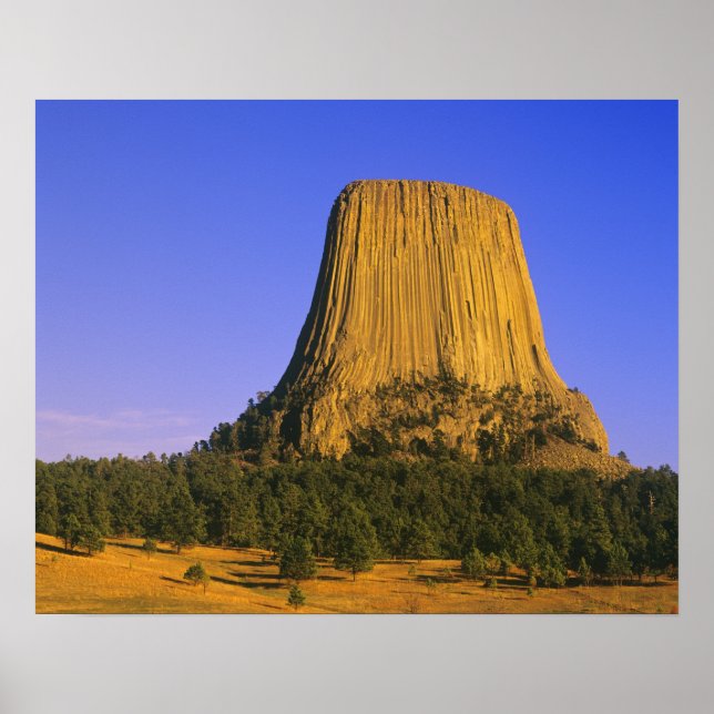 Devils Tower National Monument i Wyoming Poster (Framsidan)