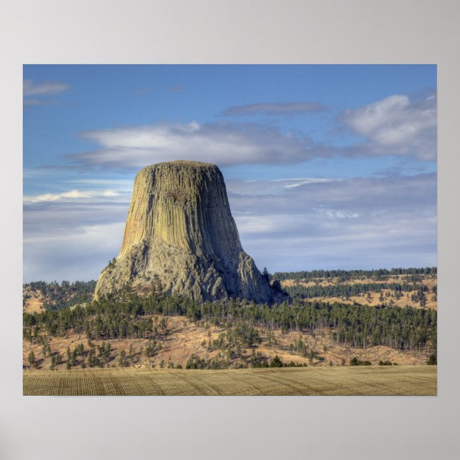 Devils Tower National Monument Poster (Framsidan)