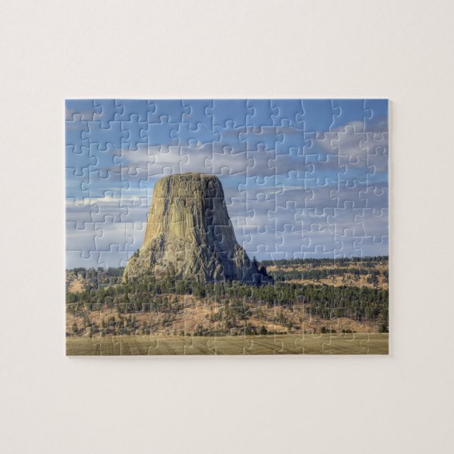 Devils Tower National Monument Pussel (Horisontell)