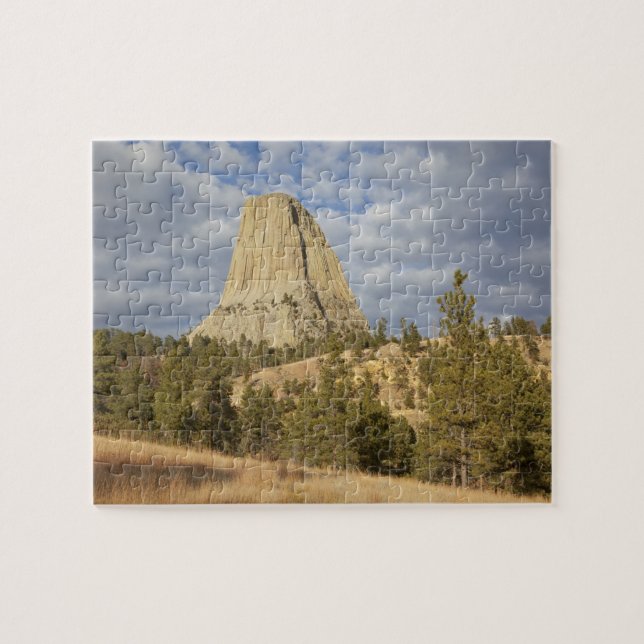 Devils Tower National Monument Pussel (Horisontell)