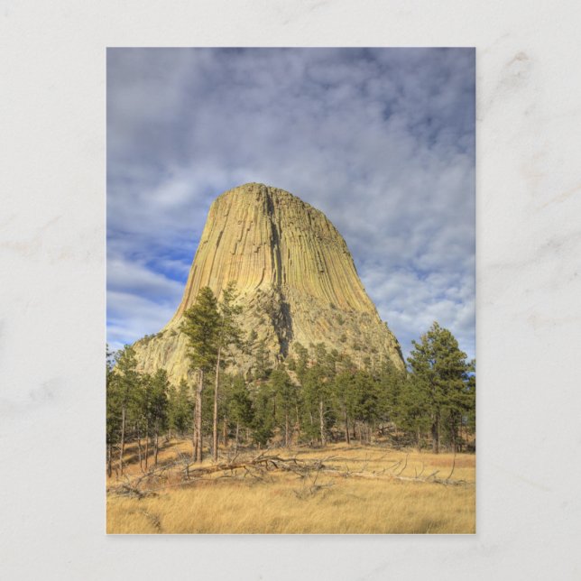 Devils Tower National Monument Vykort (Framsida)