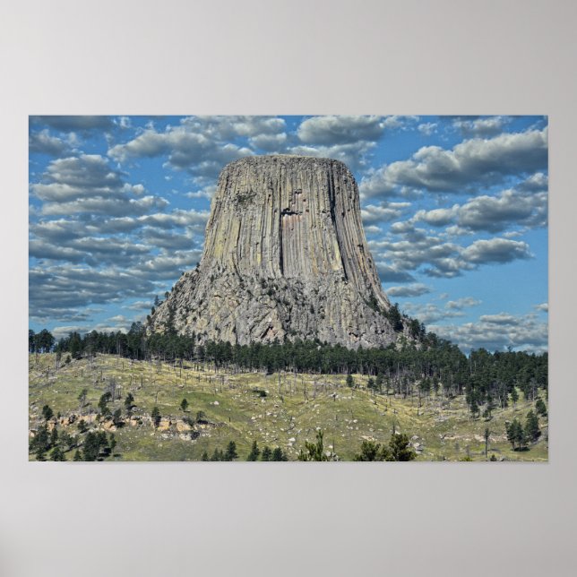 Devils Tower National Monument, Wyoming Poster (Framsidan)