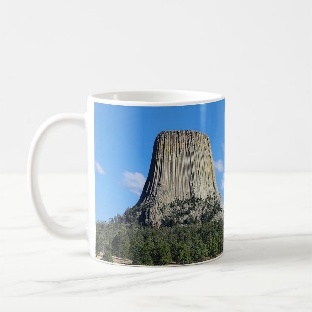 Devils Tower önskar Kaffemugg (Vänster)