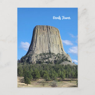 Devils Tower önskar Vykort