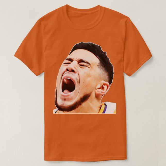 Devin Booker Gråter T Shirt (Design framsida)