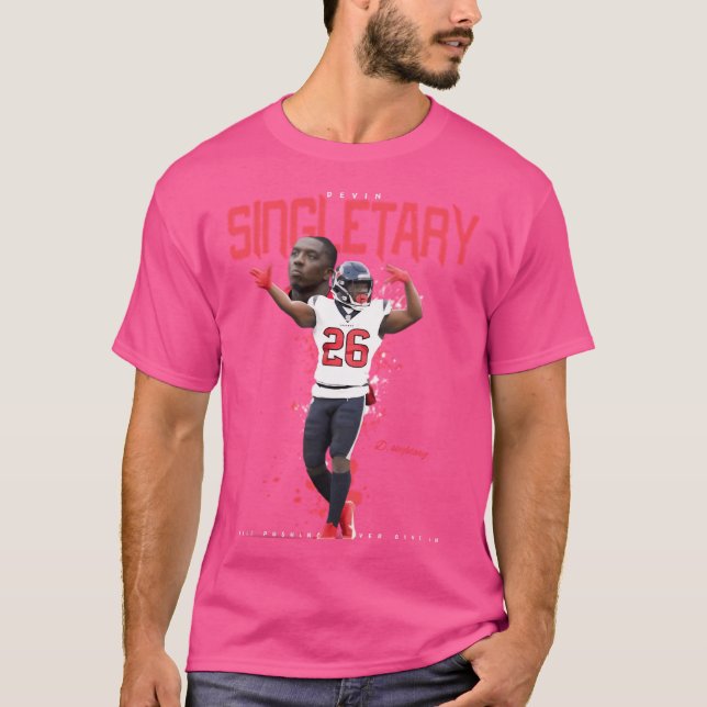 Devin Singletary T Shirt (Framsida)