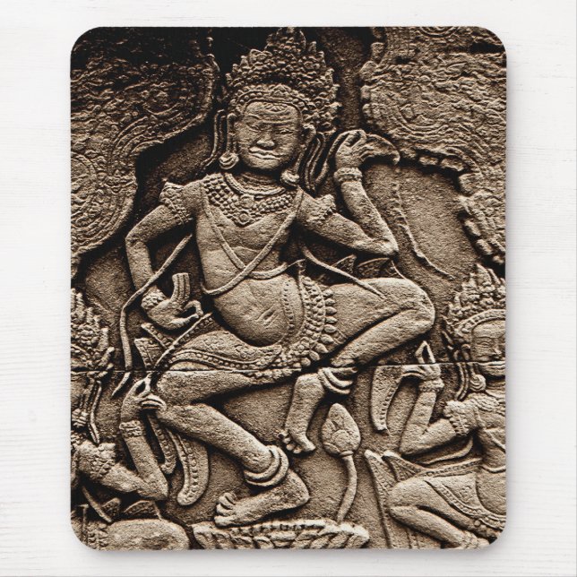 Devine Angkor Wat Mousepad Musmatta (Framsidan)