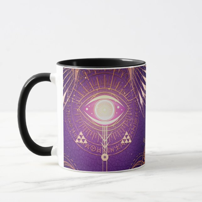 Devine Mörk Mystical Arcane Öga från Eternity Mugg (Vänster)