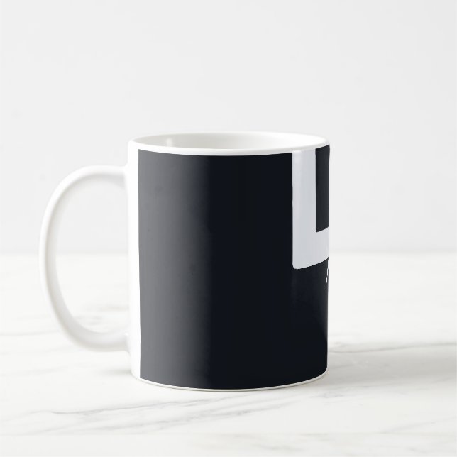 Devious Developments DD Monogrammkrus Kaffemugg (Vänster)