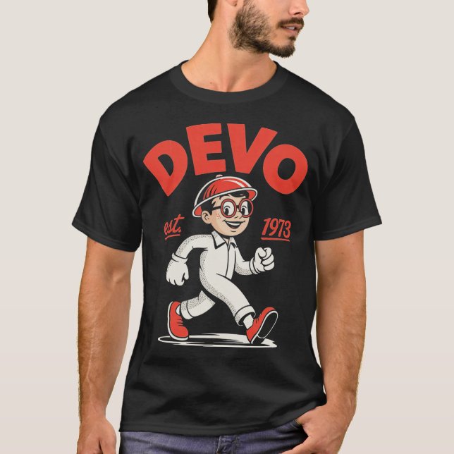 Devo est 1973 t shirt (Framsida)