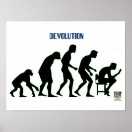 DEVOLUTION - Modern människas härkomst.. Poster