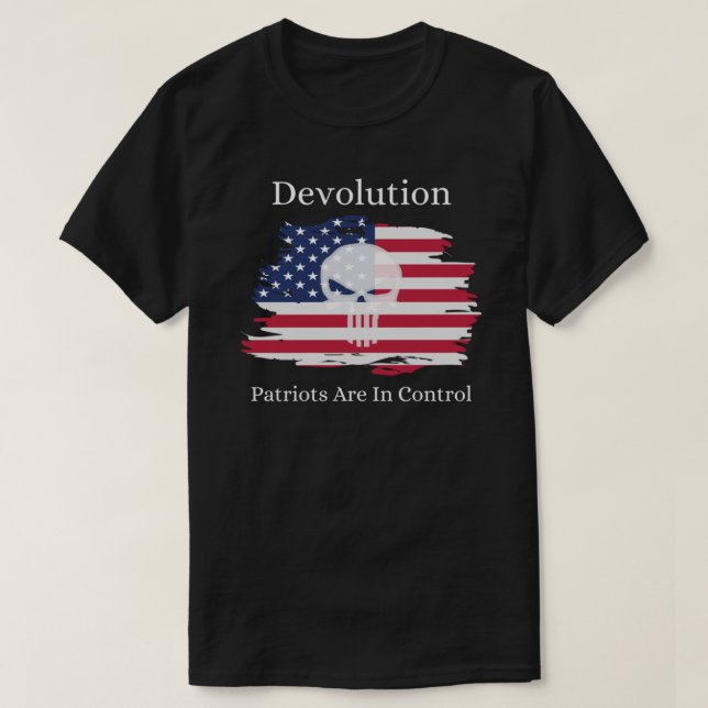 Devolution - patrioterna är i kontroll Classic T-S T Shirt (Design framsida)