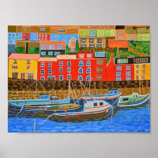 Devon Brixham Poster (Framsidan)