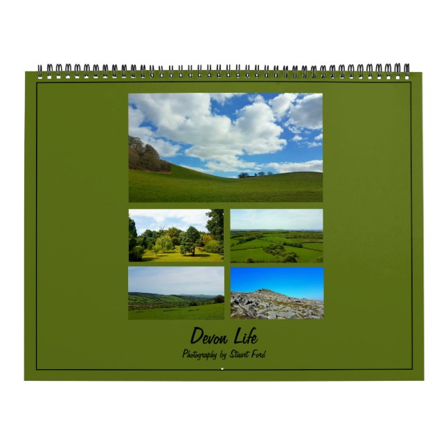 Devon liv - fotografi kalender (Omslag)