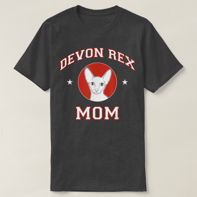 Devon Re Cat Mamma T Shirt (Design framsida)