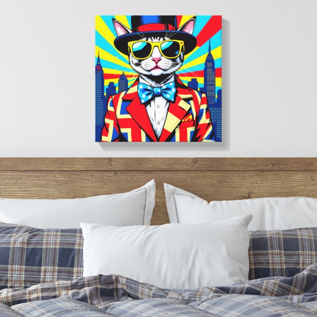 DEVON REX BIG CITY CAT 4 CANVASTRYCK (Insitu (sovrum))