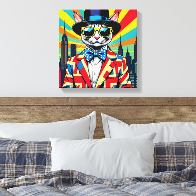 DEVON REX BIG CITY CAT CANVASTRYCK (Insitu (sovrum))