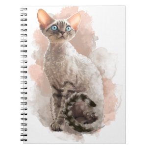 Devon Rex Sofi Anteckningsbok Med Spiral