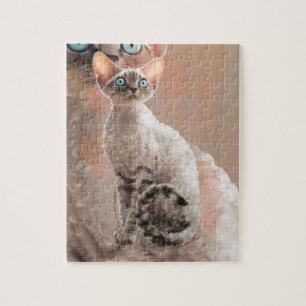 Devon Rex Sofi Pussel
