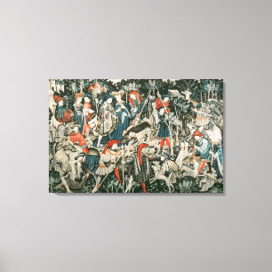 Devonshire Hunting Tapestries Canvastryck