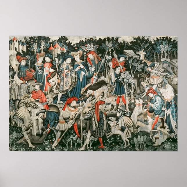Devonshire Hunting Tapestries Poster (Framsidan)