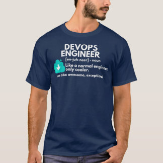 DevOps Ingenjör Definition Funny Engineering T Shirt