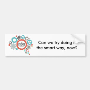 DevOps kollektiv Snarky klistermärke