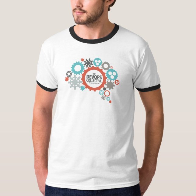 DevOps kollektivutslagsplats Tee Shirt (Framsida)