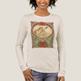 Devotion Vintage Art Nouveau Romantik T Shirt