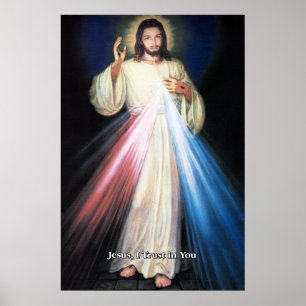 Devotional bild för gudomlig förskoning poster