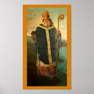 Devotional St Patrick avbildar Poster