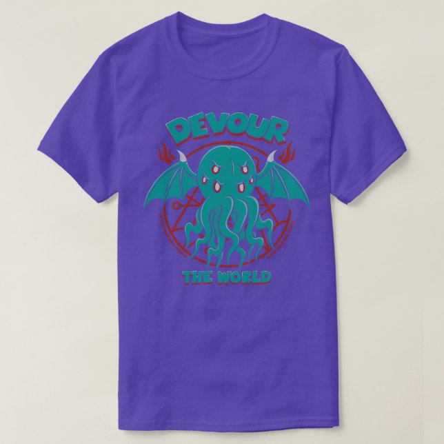 Devour the World 2 T Shirt (Design framsida)