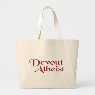 Devout Atheist Jumbo Tygkasse