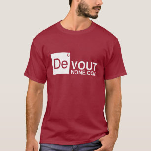 DevoutNone.com logotyp T Shirt