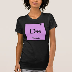 Devyn Namn Kemiskt Element Periodiska Systemet Tee