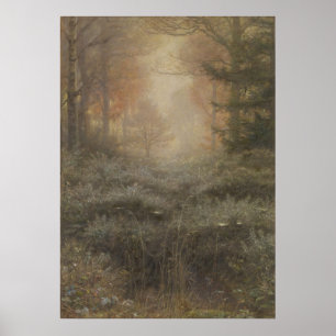 Dew-Drenched Furze by John Everett Millais Poster